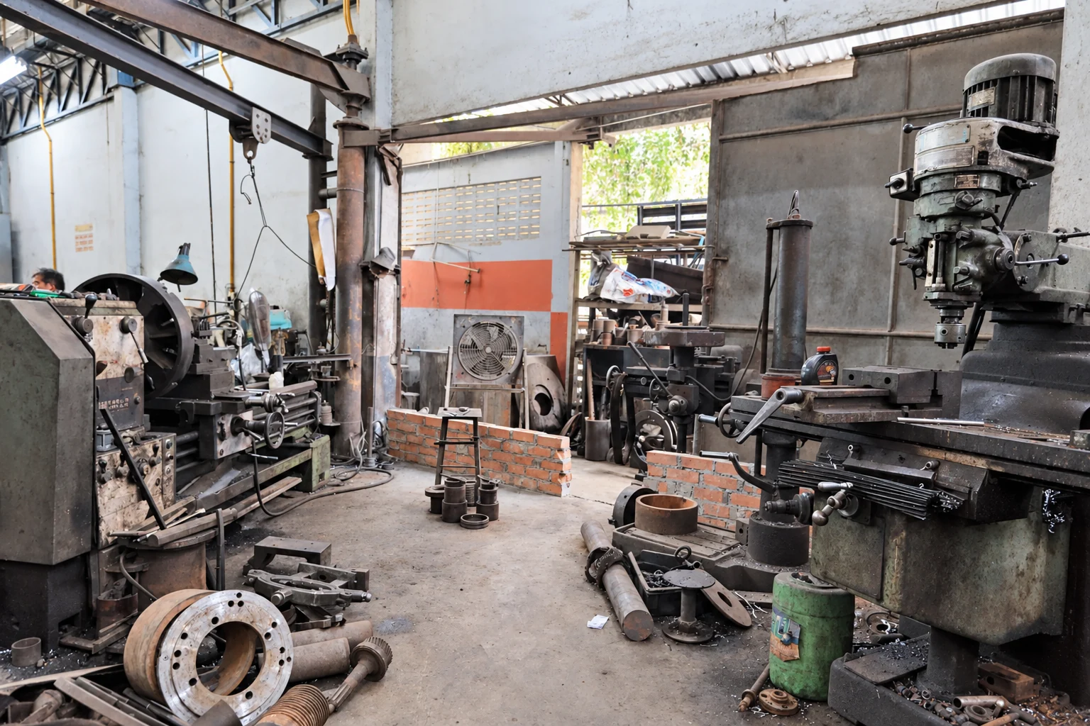 OUR MACHINING WORKSHOP · ANG THONG